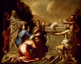 Das Opfer Noahs, ca. 1645-1650